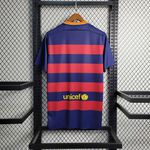 Camisa Retro Barcelona 15/16 Home - Vermelho/Azul