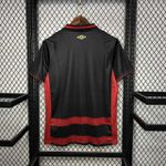 Camisa Sport Recife HOME I 24/25 Torcedor Maculina - Vermelha e Preta (BORDADA)
