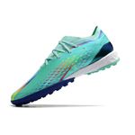 Chuteira Society Adidas Lightstrike (TF) - Azul/Colorida