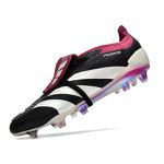 Chuteira Campo/Trava Predator FT 30 Elite (FG) Com Lingua - Vinho/Preto