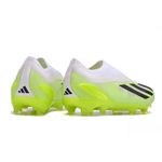 Chuteira Campo Adidas Crazyfast.1 LL (FG) - Branca/Verde