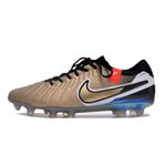 Chuteira Campo Nike Tiempo Legend 10 Elite (FG) - Dourado/Preto