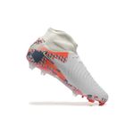 Chuteira Campo Nike Phantom Luna (FG) - Branco/Laranja - Botinha