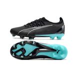 Chuteira Campo Puma Ultra (FG) - Preto e Azul
