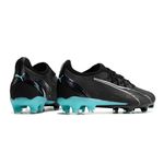 Chuteira Campo Puma Ultra (FG) - Preto e Azul
