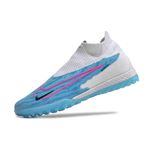 Chuteira Society Nike Phantom (TF) - Azul e Branco - Botinha