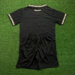 Conjunto Infantil Botafogo Away II 24/25 - Preto/ Dourado