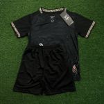 Conjunto Infantil Botafogo Away II 24/25 - Preto/ Dourado