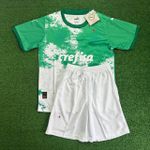 Conjunto Infantil Palmeiras Edição Especial - 2024/25 - Branco/ Verde