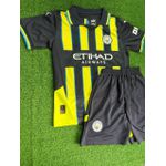 Conjunto Infantil Manchester City Away II 24/25