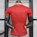 Camisa Liverpool Home I 24/25 Jogador - Vermelha e Amarela