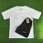 Conjunto De Treino Meia Calça + Camisa Corinthians CP - 23/24 - Branco/Preto