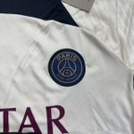 Conjunto De Treino Meia Calça + Camisa PSG- 23/24 Bege