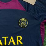 Conjunto de Treino Meia Calça + Camisa PSG - 23/24 Azul marinho/roxo