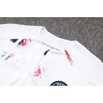 Agasalho de Treino PSG Meio Zíper - 24/25 - Branco/Azul