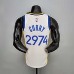 NBA Golden State Warriors #30 - City Edition 75 anos Curry #2974 - Branco