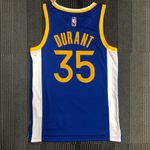Nba Golden State Warriors - City Edition 75 Anos Durant #35 - Azul