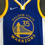 Nba Golden State Warriors - City Edition 75 Anos Durant #35 - Azul