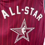NBA All Star Game 23/24 Devin Booker #1 Vermelho - Jogador Silk