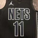 NBA 22-23 Brooklyn Nets 11 Statement - Preta Jogador Silk