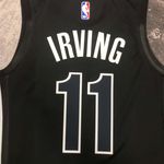 NBA 22-23 Brooklyn Nets 11 Statement - Preta Jogador Silk