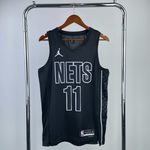 NBA 22-23 Brooklyn Nets 11 Statement - Preta Jogador Silk