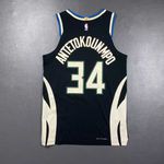 Nba Bucks Antetokounmpo #34 Preta - 2023 - Silk