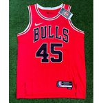 NBA Edição Especial Chicago Bulls #45 Jordan - Vermelha NCR Jogador Silk