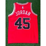NBA Edição Especial Chicago Bulls #45 Jordan - Vermelha NCR Jogador Silk