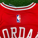 NBA Edição Especial Chicago Bulls #45 Jordan - Vermelha NCR Jogador Silk