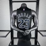 NBA Chicago Bulls 2024 Jordan Edição Especial Michael Jordan #23 MVP Swingman - Preta
