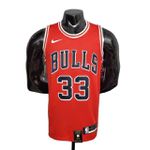 Chicago Bulls Scottie Pippen #33 - Vermelha Icon Edition Swingman Jersey 22/23