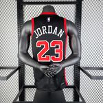 NBA Chicago Bulls – Michael Jordan #23 – City Edition 23/24 Preta - Silk