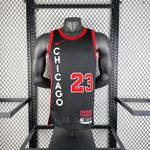 NBA Chicago Bulls – Michael Jordan #23 – City Edition 23/24 Preta - Silk