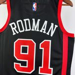 NBA Chicago Bulls Dennis Rodman #91 Swingman Jersey - City Edition 23/24 - Silk