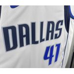 Nba Dallas Mavericks #41 - Branco - Silk