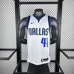 Nba Dallas Mavericks #41 - Branco - Silk