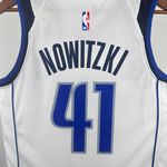 Nba Dallas Mavericks #41 - Branco - Silk
