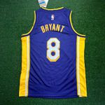 Nba Los Angeles Lakers #8 Kobe Bryant Silk - Roxa (GOLA V)