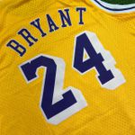 NBA SWINGMAN LOS ANGELES LAKERS - N°24 KOBE BRYANT - SILK - NESS HARDWOOD CASSICS AUTHENTIC 07/08