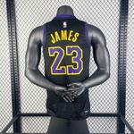 Nba Los Angeles Lakers James #23 - 23/24 Preta - Silk