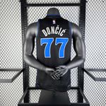 NBA Dallas Maverickis City Edição 23/24 Luka Doncic 77 Preta