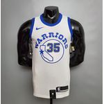 NBA Golden State Warriors #35 Durant - Retro Branca