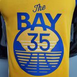 NBA GOLDEN STATE WARRIORS - AMARELA - THE BAY - #35 DURANT - SILK