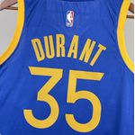 NBA Golden State Warriors Icon Edition Kelven Durant #35 - Azul - Jogador SILK