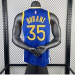 NBA Golden State Warriors Icon Edition Kelven Durant #35 - Azul - Jogador SILK