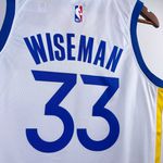 NBA SWINGMAN GOLDEN STATE WARRIORS Nº 33 WISEMAN SILK