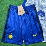 Conjunto Treino Regata + Short Inter de Milão Away II 24/25