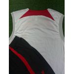 Conjunto Treino Regata + Short Liverpool 22/23 Branco/Vermelho/Cinza