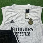Conjunto Treino Regata + Short Real Madrid 2023/24